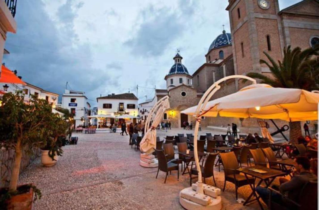 SUMMER APARTMENT&BEACH ALTEA First line Wifi Exterior foto